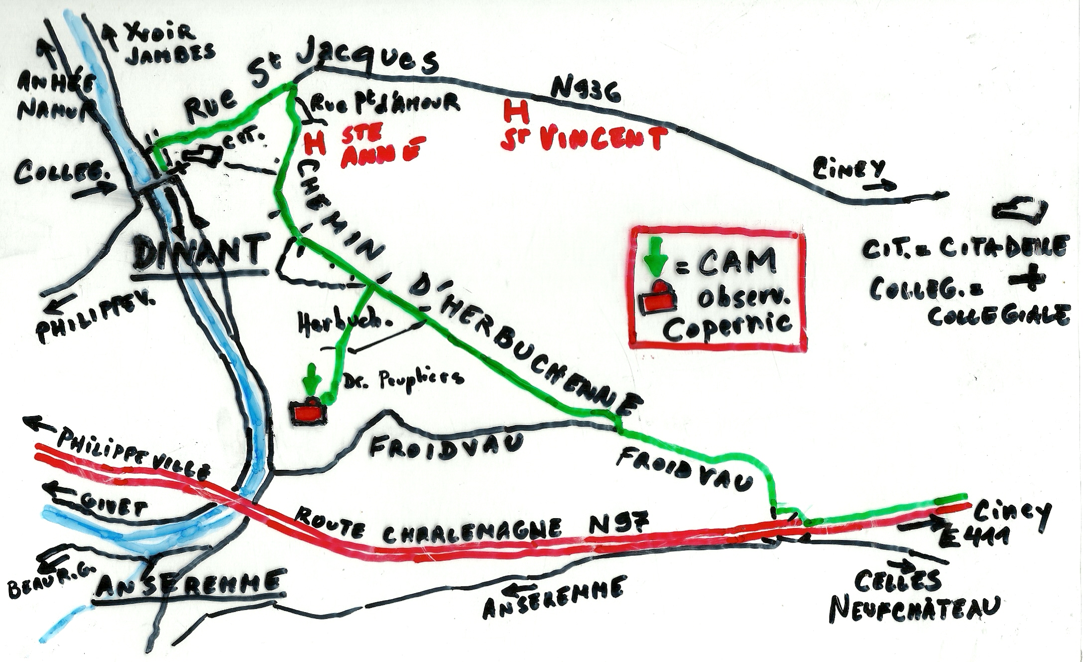 plan d'accès